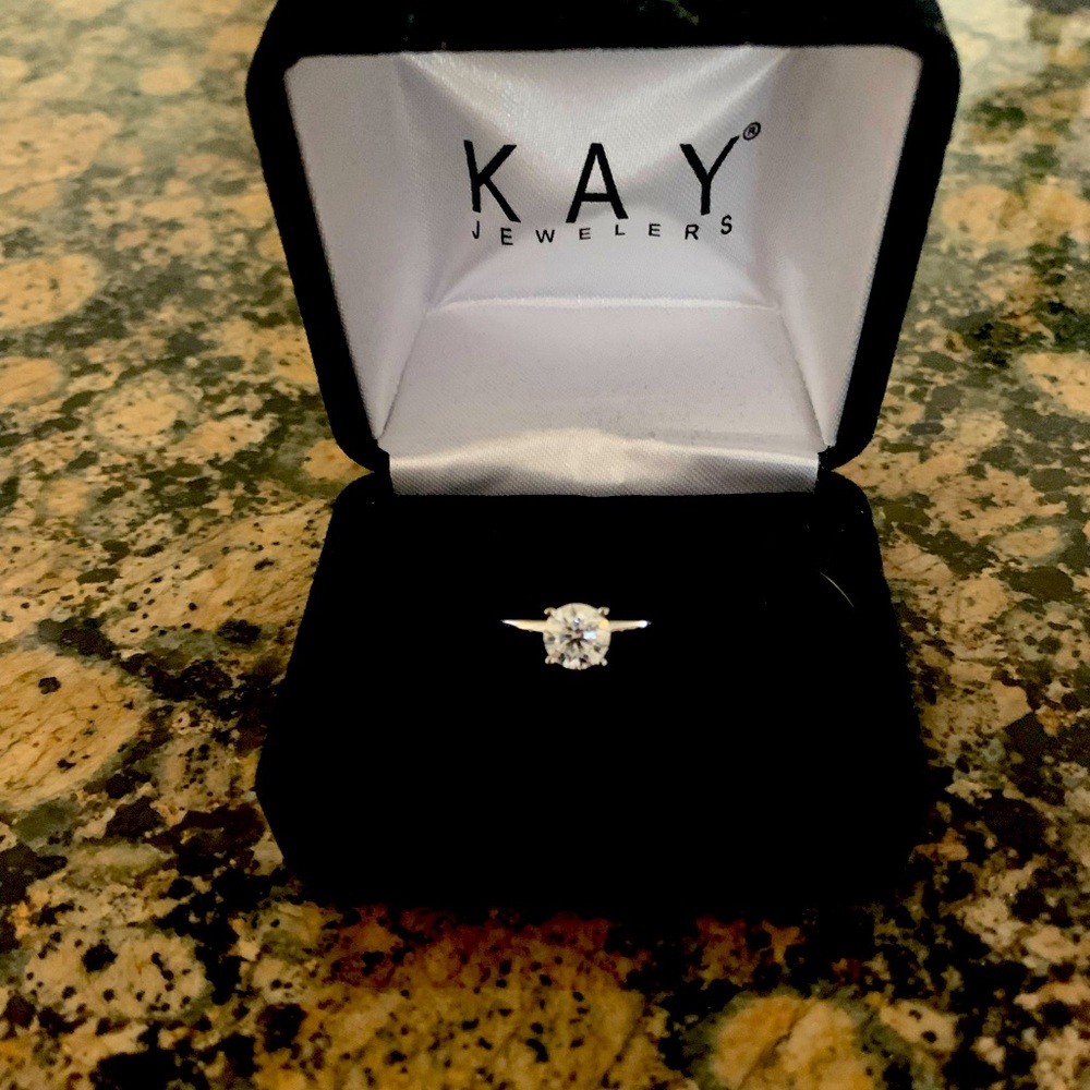 1.11 Carat Lab Created Diamond from Kay Jewelers.